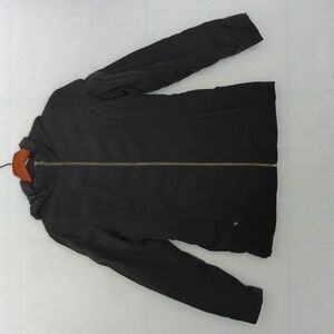 32 Degrees Black‎ Travel Packable Hooded Lightweight Coat S